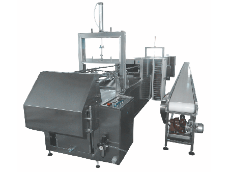 Stick biscuit chocolate coating machine